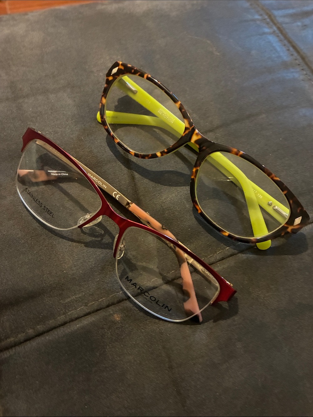 Two pairs of women glasses